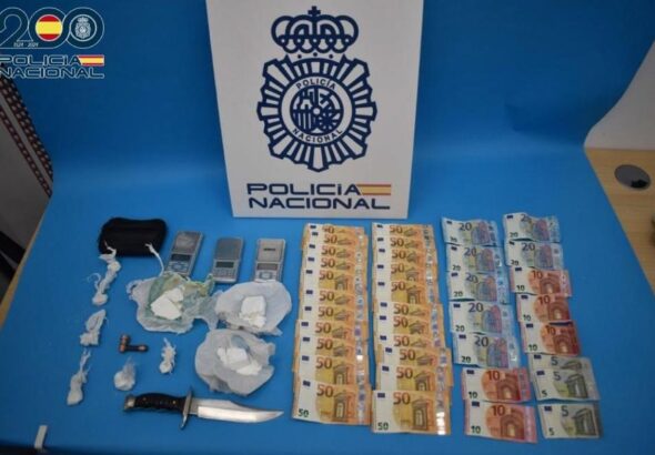 Sucesos.- Desmantelado en Puertollano un entramado criminal especializado en la distribución y consumo de cocaína